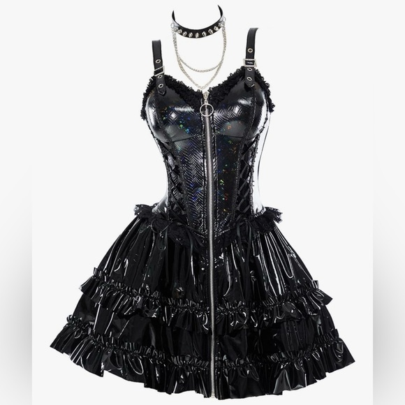None Dresses & Skirts - SOLD ❌ Message me to reorder in any size Black Corset Dress